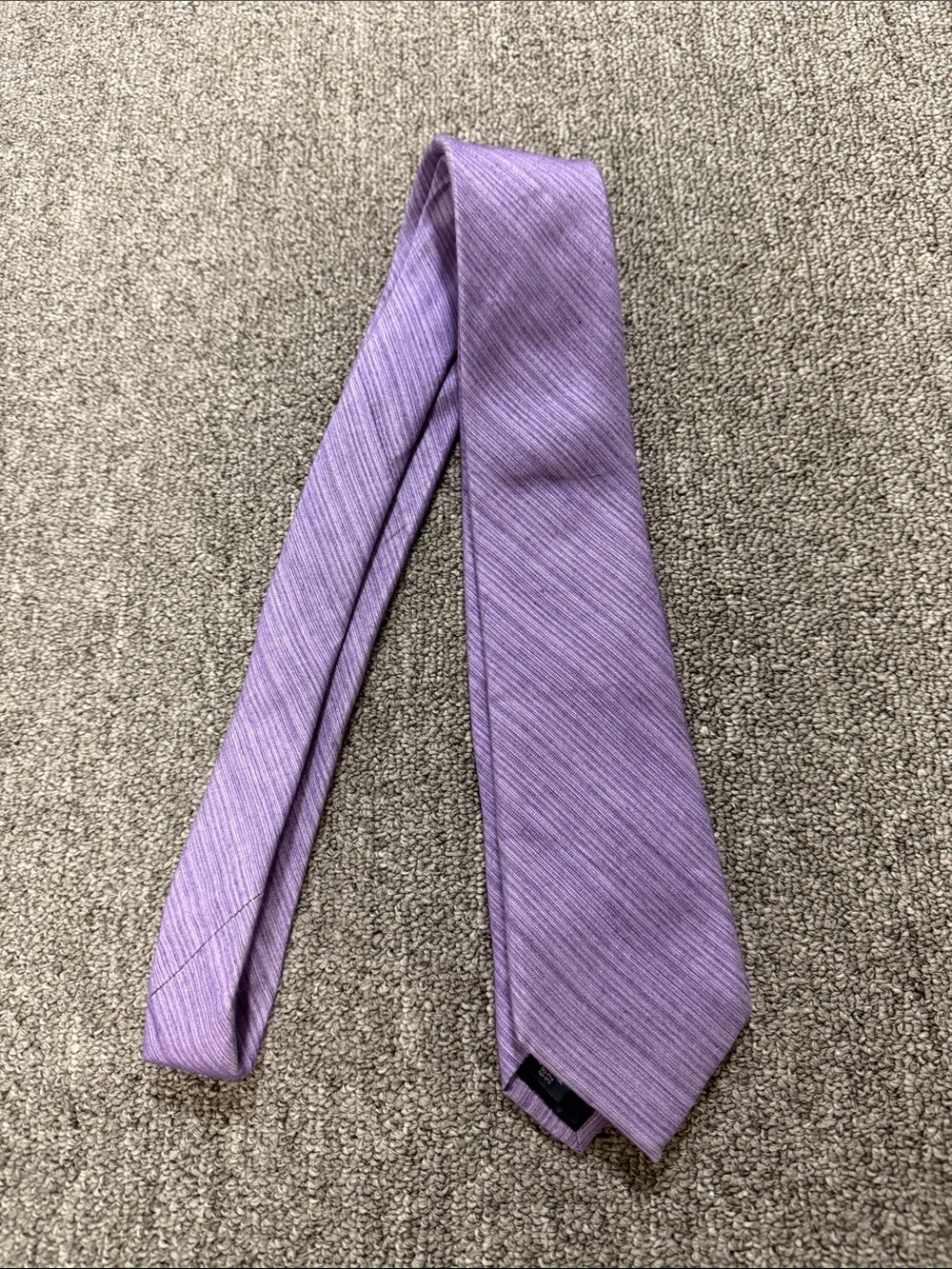 Ryan Seacrest Men's Purple Textured Tie